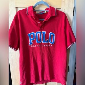 Ralph Lauren Polo Red Classic Fit Top